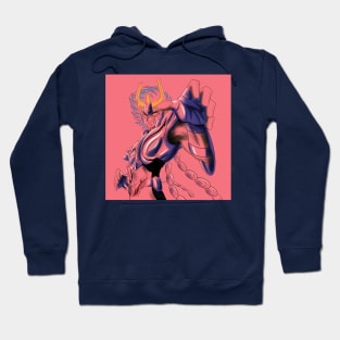 ikki the phoenix saint in immortal myth cloth in saint seiya art ecopop Hoodie